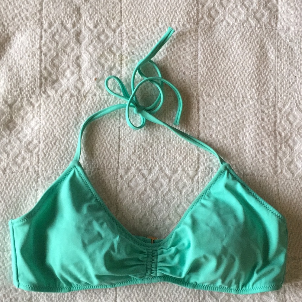 VS mint green bathing suit top